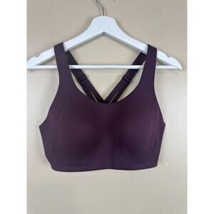 Lululemon Women’s 34DD AirSupport Bra Reddish Purple, Sport High Impact Padded